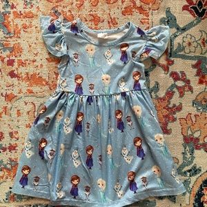 Frozen toddler dress